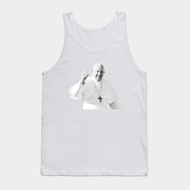 Pope Francis Tank Top by NV